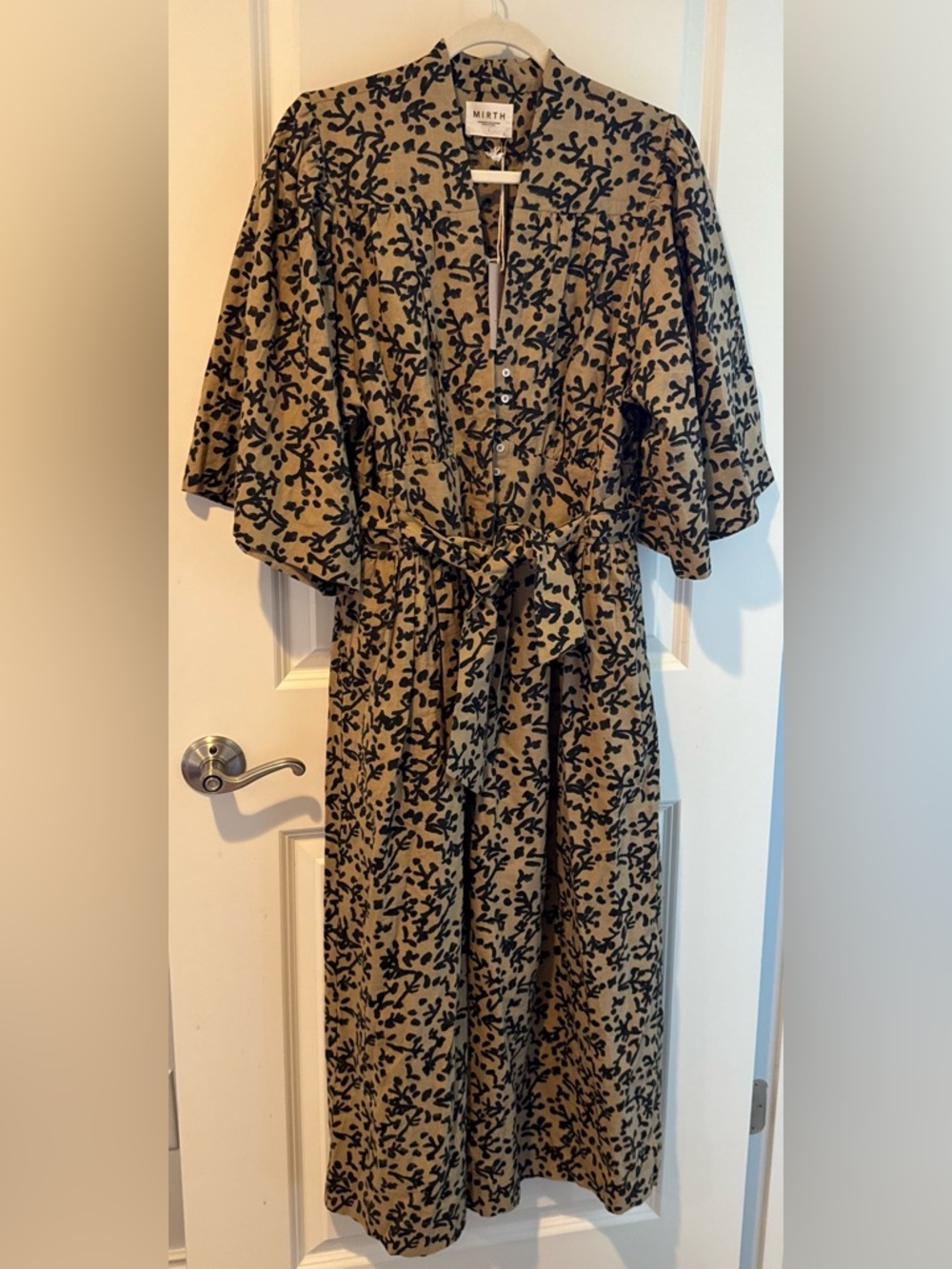 NWT Mirth Hyannis Twig Print Dress | L - Picture 2 of 6